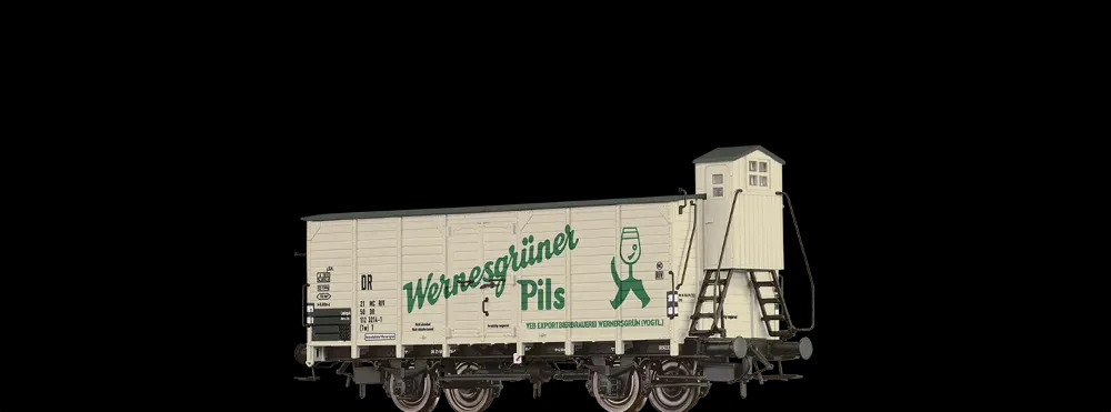 Brawa 49862, Bierwagen "Wernesgrüner", DR, Neu & OVP, H0