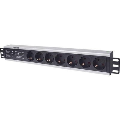 Intellinet 714006 19 Zoll Netzwerkschrank-Steckdosenleiste 1.5 HE