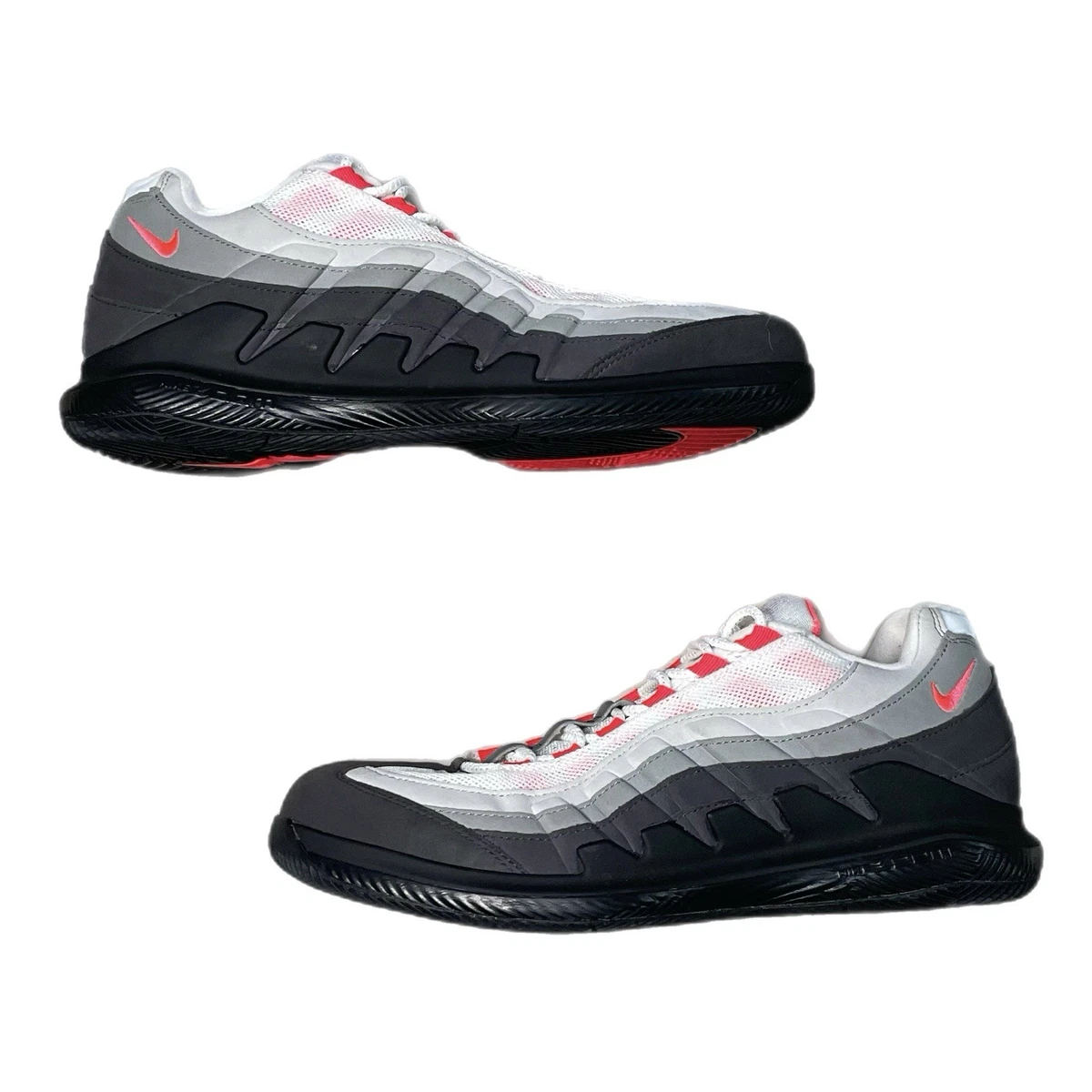 NikeCourt Zoom Vapor X Air Max 95 Solar Red for Sale