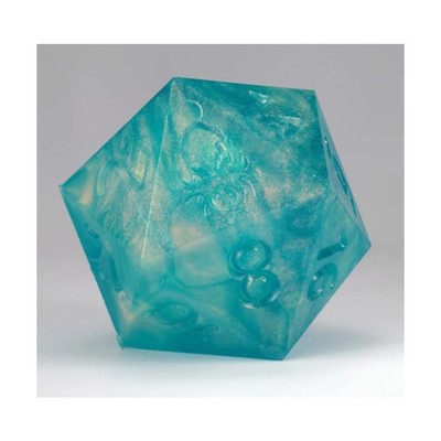 55mm Polished Sharp Edge d20 - Prawject 03 RAW New