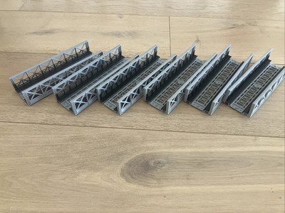 Ho Scale Roco Bridges Lot Of 6