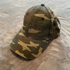 Camouflage Hat Cap Strapback Camo Army Military Dad Grandpa Camo Hunting Gear