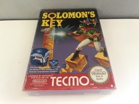 NES - Solomon's Key - en embalaje original con instrucciones - PAL-B