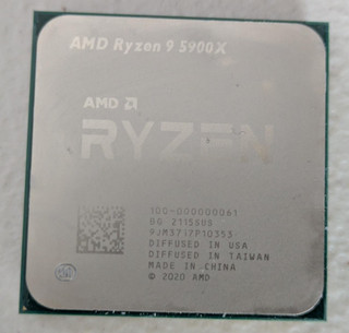 AMD Ryzen 9 5900X CPU (3.7 GHz 4.8 GHz Boost 12 Core Zen 3 Socket AM4)
