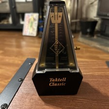 Wittner Metronome Taktell Classic Black Wind Up No Box