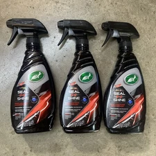 Lot of (3) Turtle Wax Ice Seal N Shine 16 fl.oz. Spray Bottles Super Slick ^