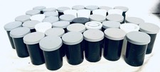 Film Canisters - 35 Mm - Empty Camera Reel Storage Containers - Lot of 38