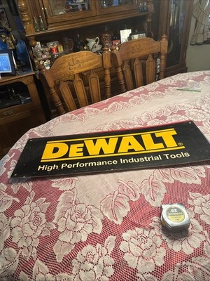 36x12  Tin Dealt High Performance Industrial Tools Sign