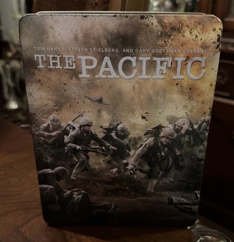 The Pacific 6 Disc DVD Set Complete HBO Series Tin Case Metal Box (VGC Discs) - 第 2/8 張圖片