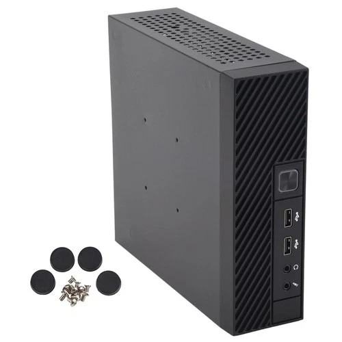 ITX Computer Case M06 Desktop Case HTPC Case Industrial Control Case F2G9)