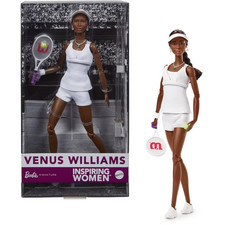 Barbie Inspiring Women Series, Venus Williams Fashion Doll with Signature Tennis