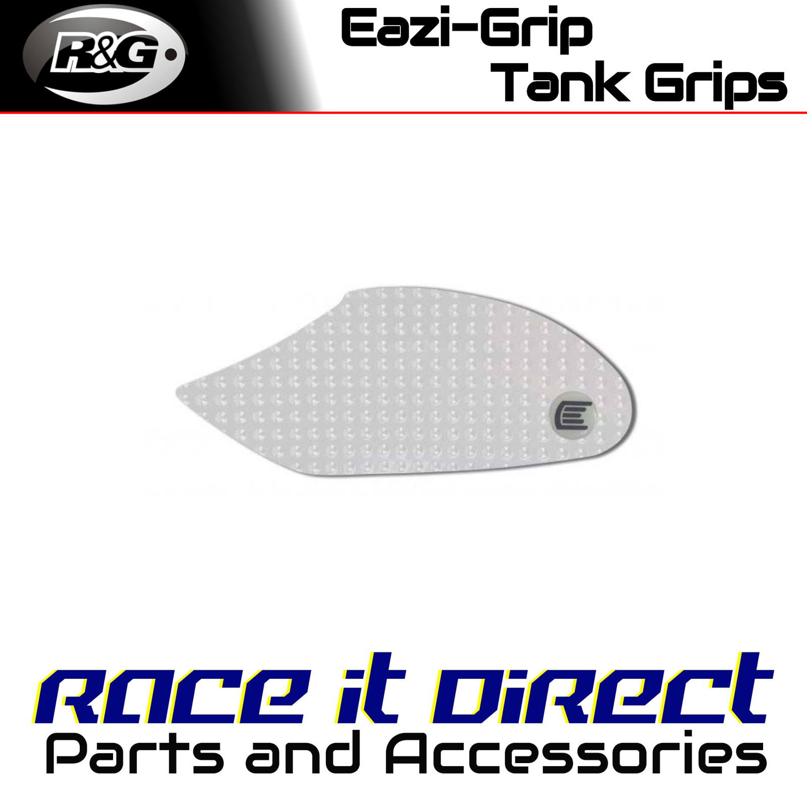 Eazi-Grip Tank Grips for Suzuki GSX-R600 2006-2007 EVO Clear Eazi-Grip