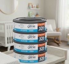 Diaper Genie Essentials Refills 4 Pack - Fits Complete Expressions Pails 1280c