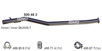 Reparaturrohr Katalysator Ernst 500463 FüR CitroËN Peugeot Partner Berlingo 4WD