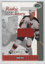 2003-04 ITG Parkhurst Rookie Rookie Jersey /90 David Hale #RJ-11 2a8