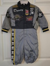 Disney Store Planes Dusty Crophopper Children's Costume Flight Suit Size 2/3 XXS