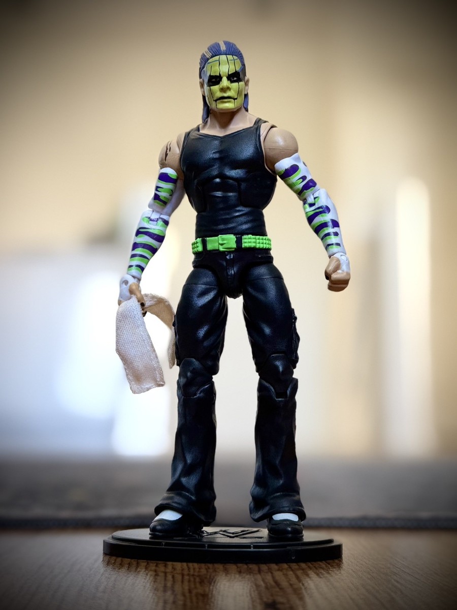 VERY RARE! AUTHENTIC UNRELEASED WWE Mattel Series 1 Jeff Hardy