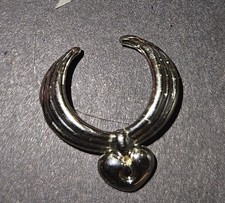 Barbie  sindy Doll Jewellery Accessories Necklace gold heart