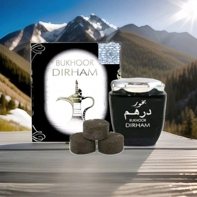 Dirham Silver Bakhoor 80g Ard Al Zaafaran Weihrauch Bukhoor Duft Arabisch VAE 