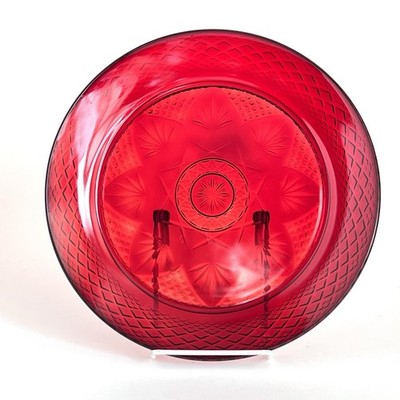 Arcoroc Luminarc Cristal d Arques JG Durand Glass Plate 1960s Dinner