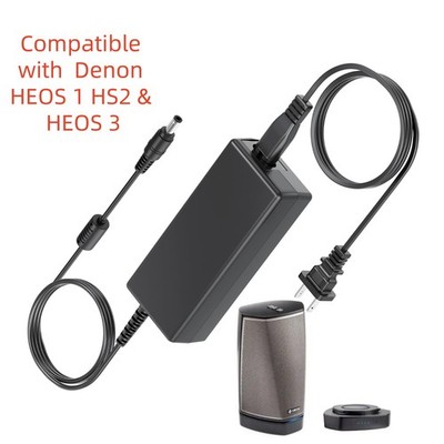 20V AC Adapter For Denon HEOS 1 HS2 & HEOS 3 Wireless Bluetooth Speaker Charger