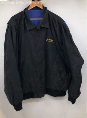 Blue & Black Gold Coast Millennium Collection Reversible Zip Up Windbreaker XXL