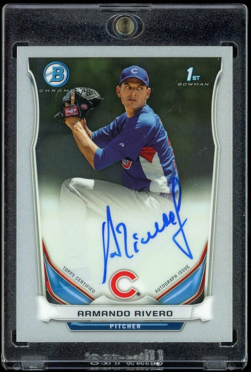 Bowman Chicago Cubs Baseball Original Autographed Sports Trading