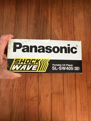 M) Panasonic Shockwave SL-SW405 Vintage 1997 Portable CD Player