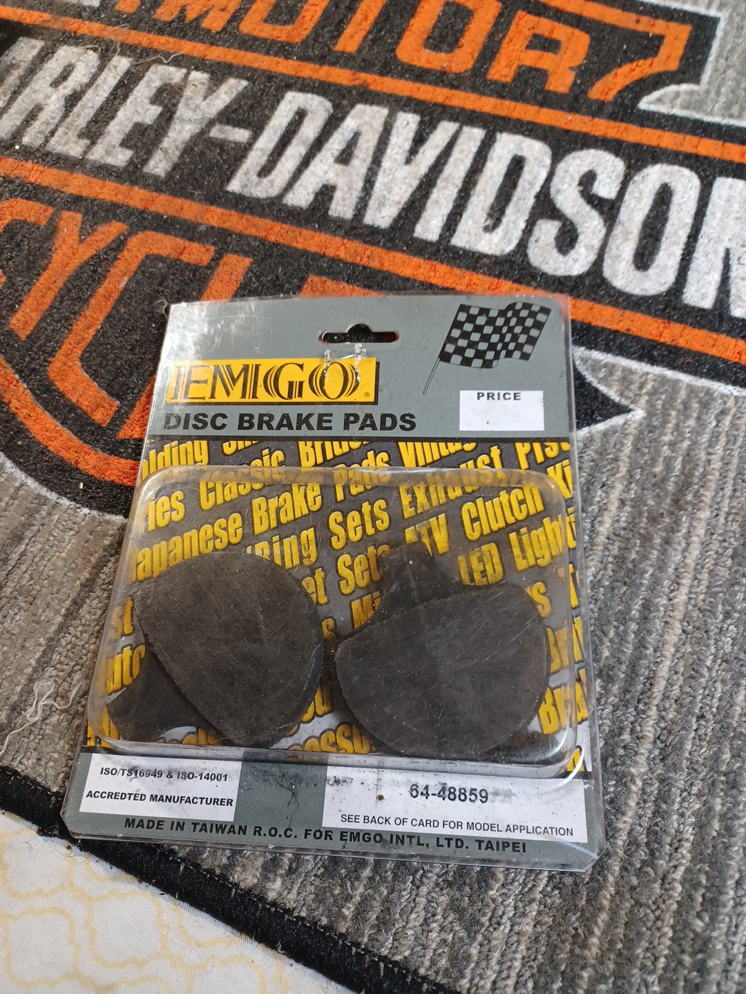 Harley Brake Emigo Disc Brake Pads 64-48859