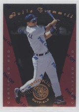 1997 Pinnacle Certified Rookie Red Bubba Trammell #127 11pj