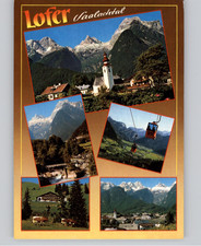 Lofer Saalachtal Scenic Views Austria 1980 Postcard