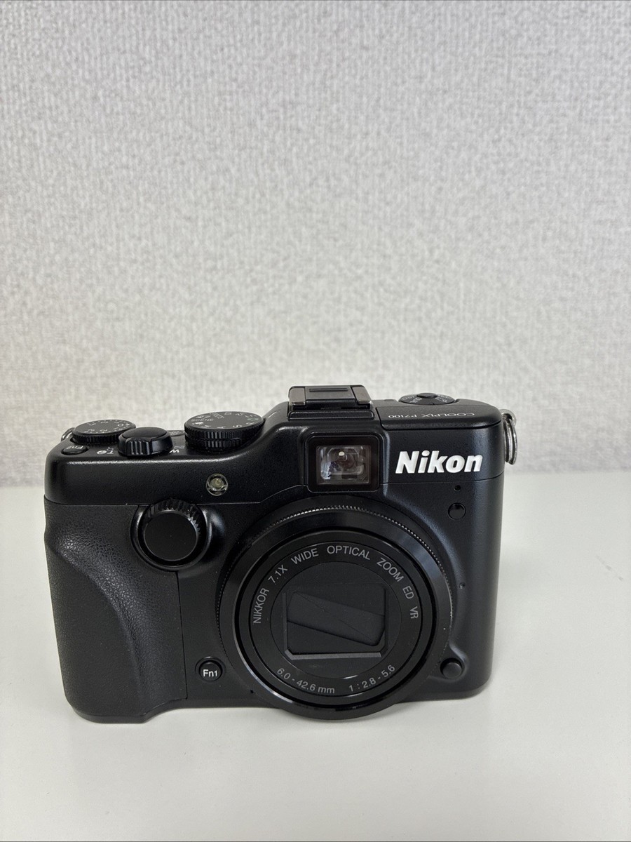 Nikon COOLPIX P7100 10.1MP Digital Camera - Black for sale online