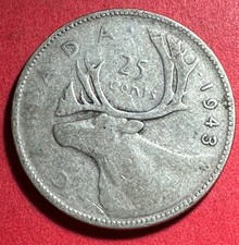1943 Canada King George VI 