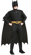 NEW Halloween Child Size 8-10 Medium  The Dark Nights Trilogy "Batman Costume