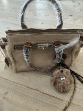 Carpisa Tasche Italien Braun Mit Anhänger NEU