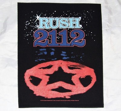 Rush 2112 Large Back Patch Rock
