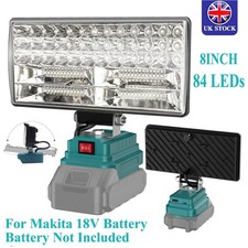 For Makita Battery 18V Li-Ion LED Work Light Workshop Flashlights Torch Camping