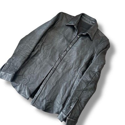 再出品Black Leather Jacket　ジュンハシモト s-l400.jpg