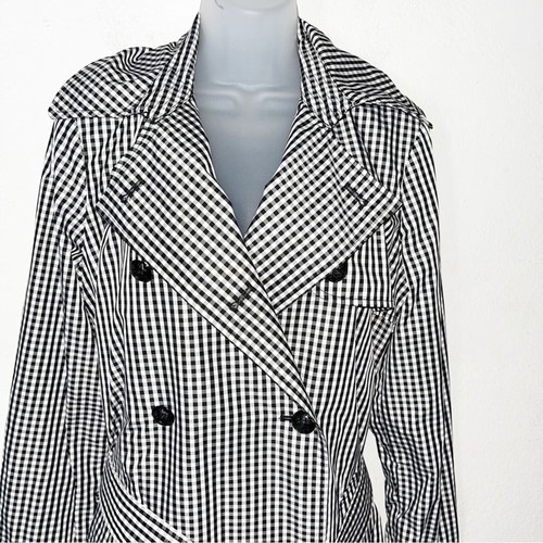 Lauren Ralph Lauren Gingham Twill Trenchcoat Damen Gr. 6 Old Money Gürtel Preppy - Bild 9 von 13