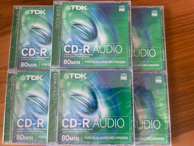 TDK CD-R Audio Neu! Originalverpackt!