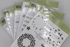 Stampin' Up Clear Photopolymer Mountable Stamps - You Choose 