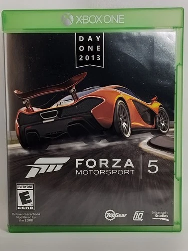 Forza Motorsport 5 Day One 2013 (Xbox One) Used Tested CIB Very Good Condition