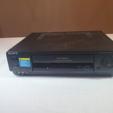 Sony SLV-688HF VCR Video Cassette Recorder Hi-Fi Stereo VHS Player Tested