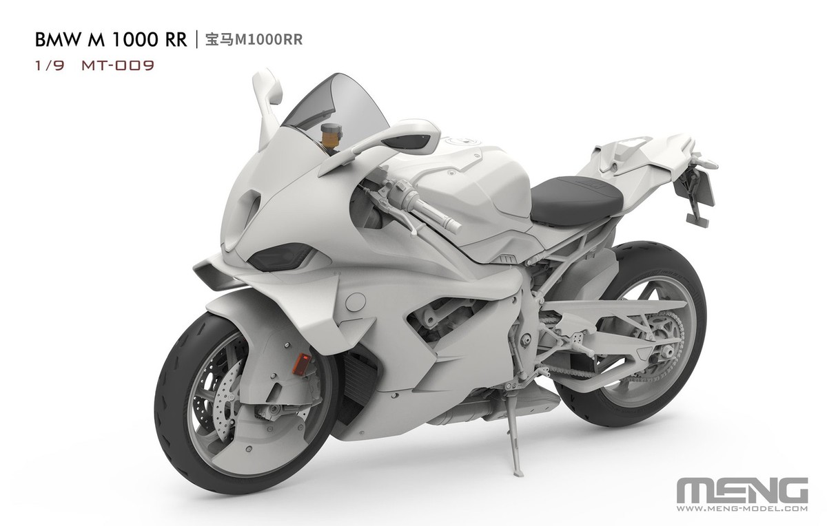 MENG MT-009 1/9 M1000RR Motorcycle Series Precision Collectible