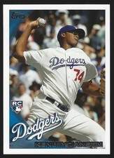 2010 Topps Update #US-114 Kenley Jansen Rookie RC Baseball Card - LA Dodgers. rookie card picture