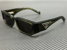 PRADA PR 09ZS 25A40L Military Green Grey Men's 54 mm Sunglasses