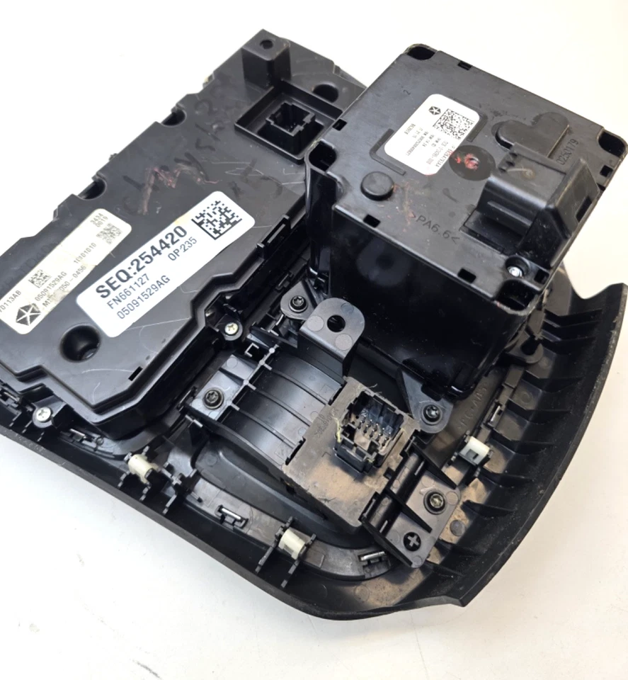 Chrysler 200 2015-2017 aire acondicionado calefacción climatización control de temperatura con palanca de cambios OEM Foto 4 de 4