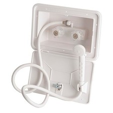4910WT RV Exterior Shower Box Kit with Shower Valve and Matching Hand-Held