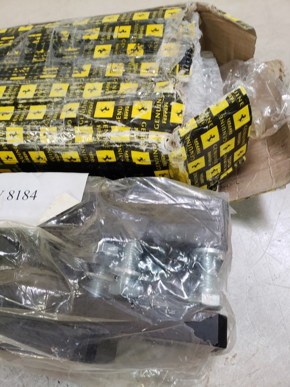 Genuine OEM Ferrari AV8184 Bumper Fastener Bracket
