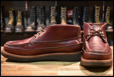 Russell Moccasin Sporting Clay Chukka Burgundy Chrome ExcL 7E